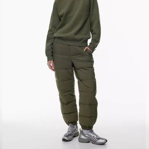 Aritzia The Super Puff™ Pant, Army Green, Size XS - NWT
